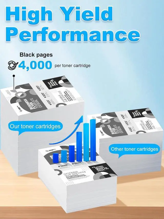 Alt view image 3 of 6 - USUPERINK 138X Black Toner Cartridge Compatible for HP LaserJet Pro 3001dw