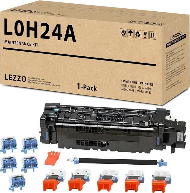 Main image of L0H24A Maintenance Kit L0H24A-67901 Fuser Kit Compatible with HP Enterprise M607 M608 M609 M631 M632 M633 Series Printer Includes Fuser and Roller (110V) 225K Pages Yield