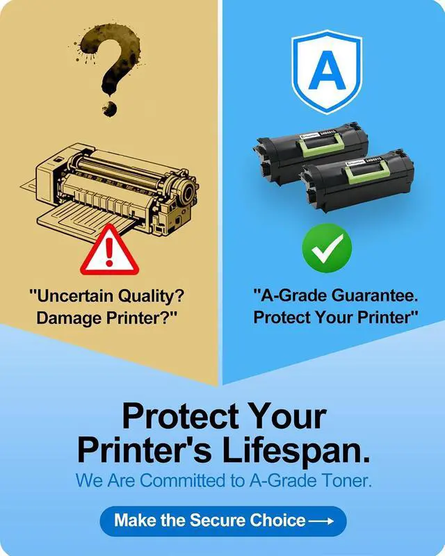 Alt view image 2 of 7 - MasaiMara Model 24B6015 Toner Cartridge (2-Pack)