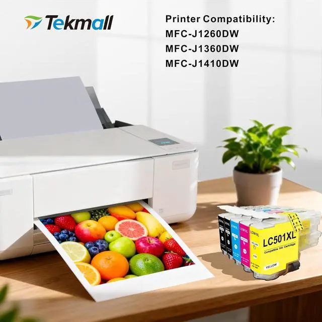 Alt view image 3 of 7 - LC501XL Compatible Ink Cartridges, 5-Pack