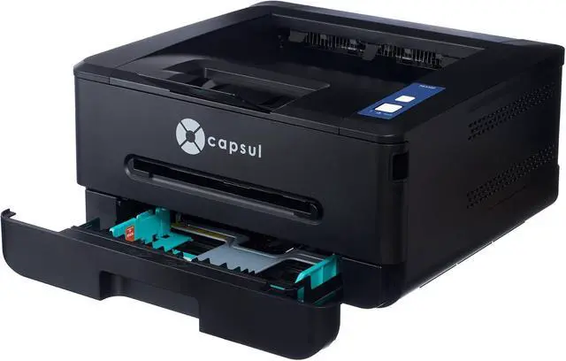 Alt view image 4 of 7 - Essentials PB3300 Black and White Laser Printer
