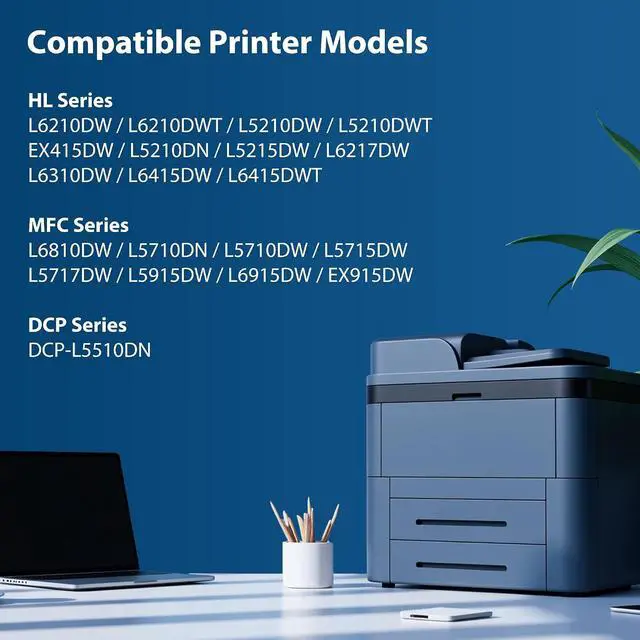 Alt view image 2 of 7 - Compatible TN920UXXL Black Toner Cartridge Replacement for Brother TN-920UXXL High Yield (18,000 Pages) Works with HL-L5210DN, L5210DW, L5215DW, DCP-L5510DN, MFC-L5710DN, L5710DW with Chip