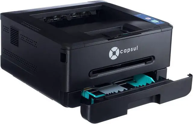 Alt view image 5 of 7 - Essentials PB3300 Black and White Laser Printer