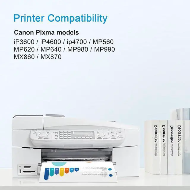 Alt view image 2 of 5 - 220 Ink Cartridges Compatible Replacement for Canon 220 221 PGI-220 CLI-221