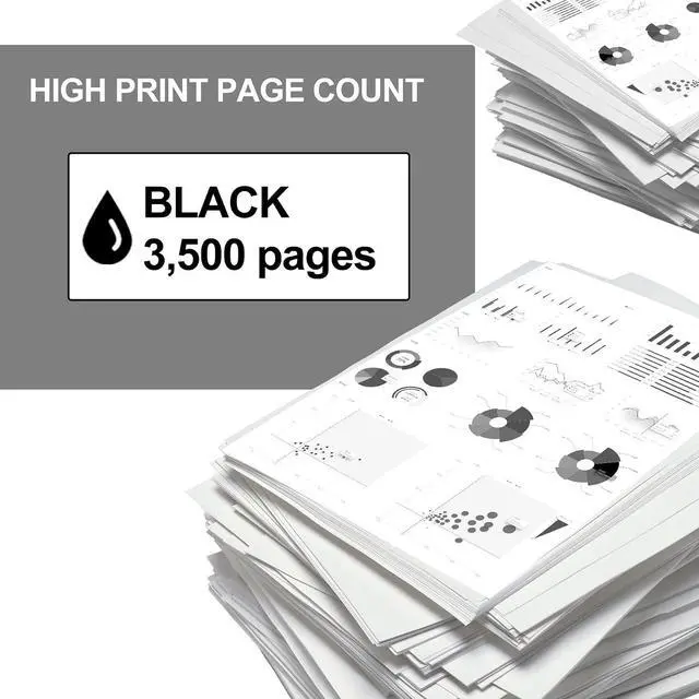 Alt view image 3 of 6 - 1-Pack Black 58A CF258A Toner Cartridge: Compatible 58A CF258A Replacement for HP M404dn M404dw M404n M406dn M428fdw M428fdn M428dw M404-M405 Series M428-M429 Series Printer