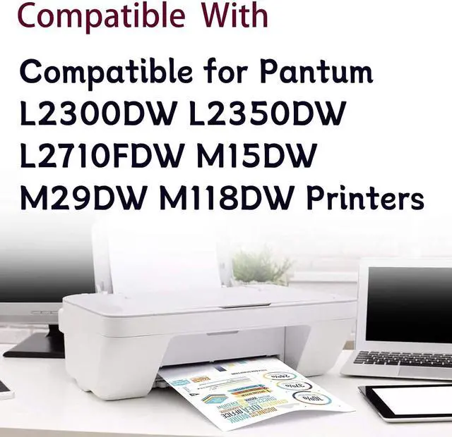 Alt view image 3 of 7 - TL660 TL630 Toner Cartridge Compatible TL-660 TL-630 Toner Cartridge Replacement for Pantum L2300DW L2350DW L2710FDW M15DW M29DW M118DW Printer 6000 Pages