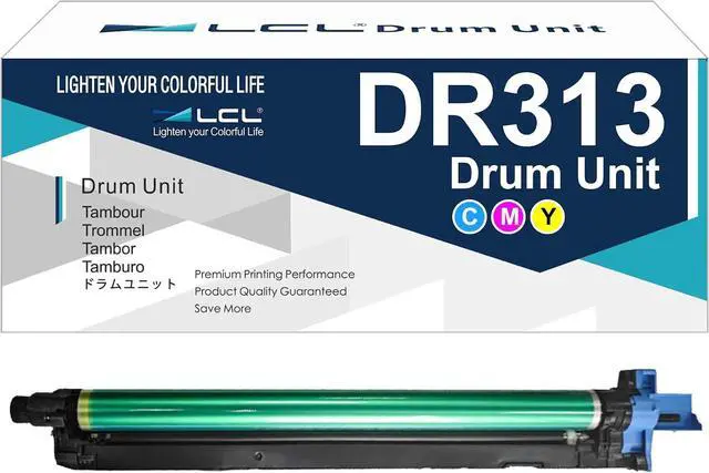 Main image of LCL DR313 Drum Unit Replacement for Konica Minolta Bizhub C658 C258 C308 C368 C458 308 368 458 558 C558 Printer, A7U40TD DR313C Color Drum Unit (1-Pack,for Cyan or Magenta or Yellow)