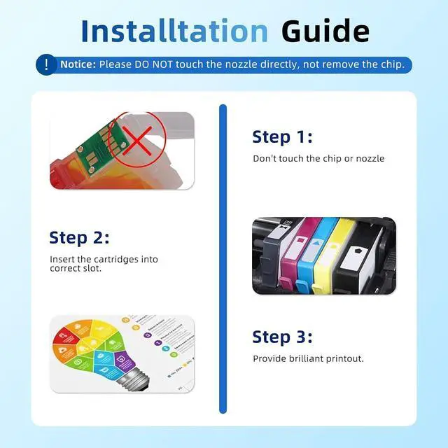 Alt view image 5 of 7 - 920XL Compatible Ink Cartridges for HP 920XL (4PK, BKCMY)