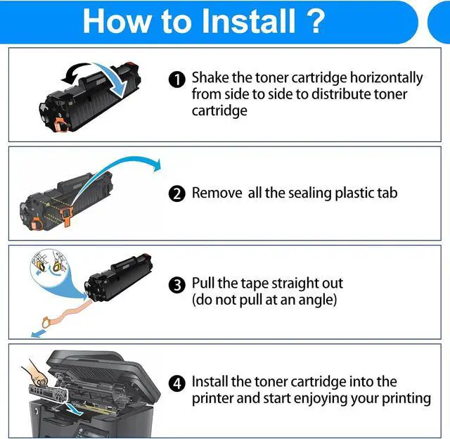 Alt view image 7 of 7 - USUPERINK 138A W1380A Compatible Toner Cartridge for HP Laser Jet 3001dw