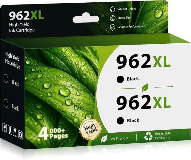 Main image of 962XL Black Ink Cartridge for OfficeJet Pro 9010 9015 9015e 9025e