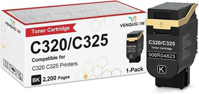 Main image of C320 C325 Toner Cartridge 006R04823 Black Toner 2,200 Pages 1-Pack