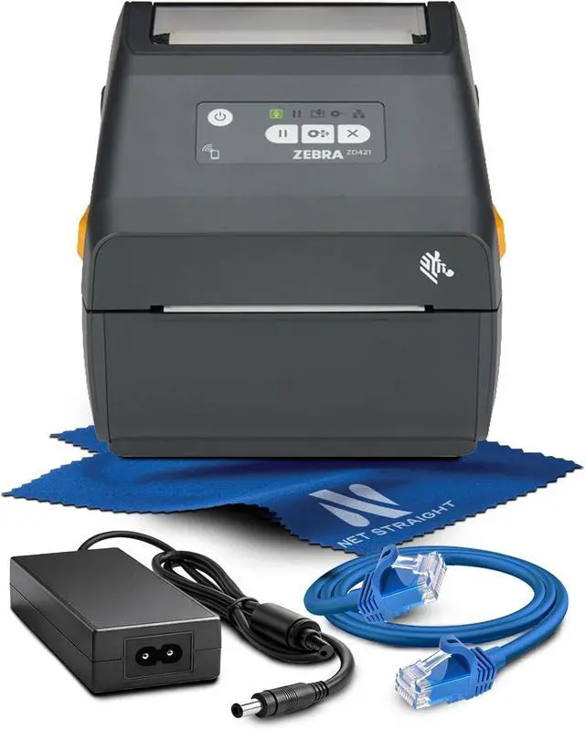 Main image of ZD421 Direct Thermal Label Printer, 6ips Fast Printing, USB, 203 dpi, 4x6 Shipping Label Maker for Small Business, Retail, Warehouse, Barcode, Replaces GK420d, USB, 203 dpi, ZD4A042-D01M00EZ