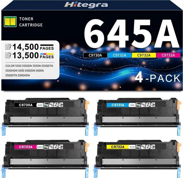 Main image of 645A Toner Cartridge with New Chip C9730A C9731A C9732A C9733A