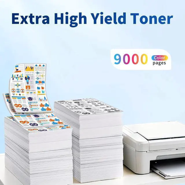 Alt view image 3 of 6 - TN810XL High Yield Toner Cartridge Replacement for Brother TN-810XL Compatible with Brother HL-L3220CDW HL-L3280CDW HL-L3295CDW Printer ( 1 Cyan, 1 Magenta, 1 Yellow, 3 Pack)