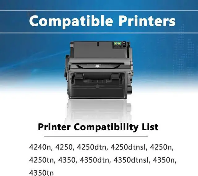 Alt view image 3 of 7 - 42X Black Toner Cartridge High Yield 1-Pack Replacement for HP 42X Q5942X