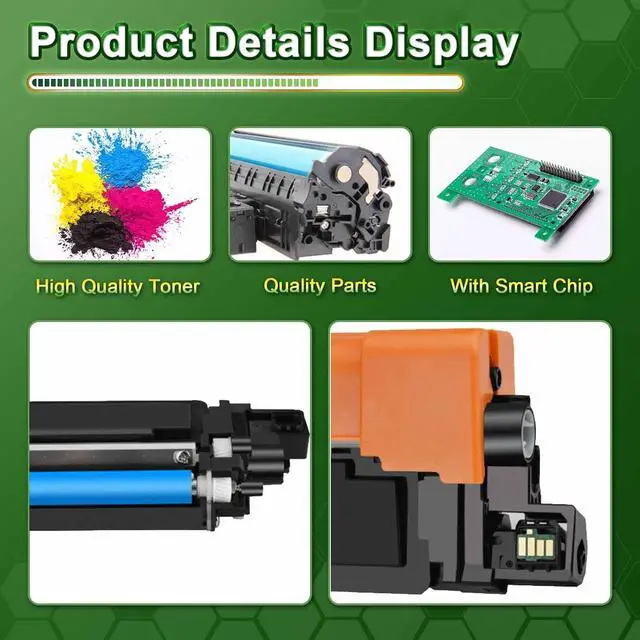 Alt view image 4 of 7 - TN223 Toner Cartridge Compatible for Brother MFC-L3710CDW Printers Yellow