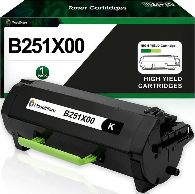 Main image of MasaiMara B251X00 Extra High Yield Black Compatible Toner Cartridge for Lexmark B2546 B2546dn B2546dw B2650 B2650dn B2650dw MB2546 MB2546ade MB2546adwe MB2650 MB2650ade MB2650adwe Laser Printer