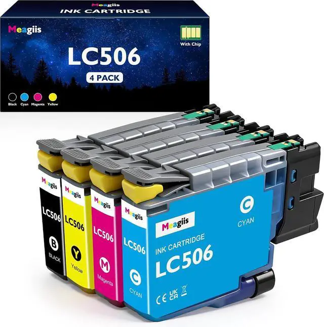 Main image of LC506 Ink Cartridges Compatible for Brother LC506 LC 506 Ink