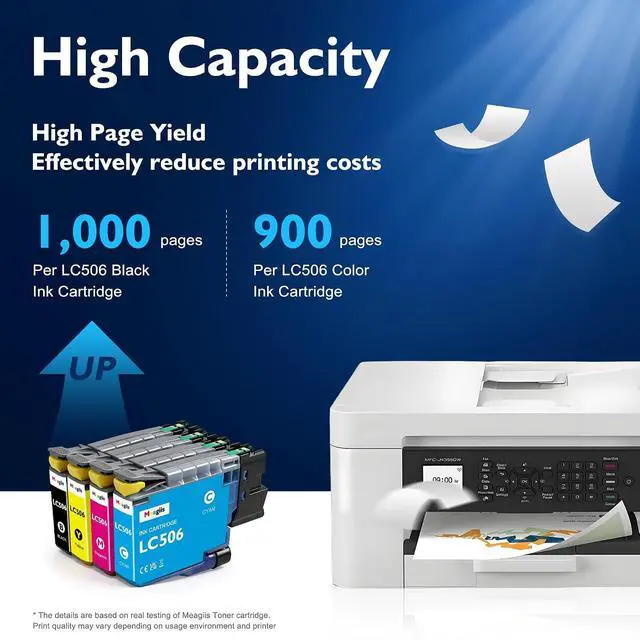 Alt view image 3 of 7 - LC506 Ink Cartridges Compatible for Brother LC506 LC 506 Ink