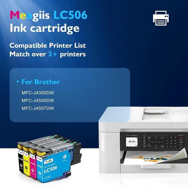 Alt view image 2 of 7 - LC506 Ink Cartridges Compatible for Brother LC506 LC 506 Ink