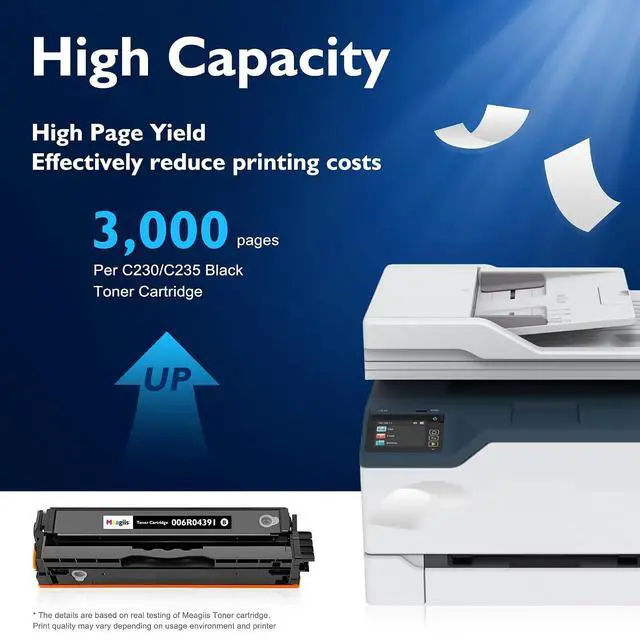 Alt view image 3 of 7 - Extra High Yield C230 C235 Black Toner Cartridge 006R04391