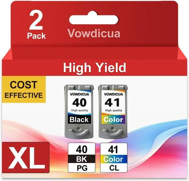 Main image of PG-40 CL-41 Ink Cartridges 40 and 41 Cartridge - High Capacity
