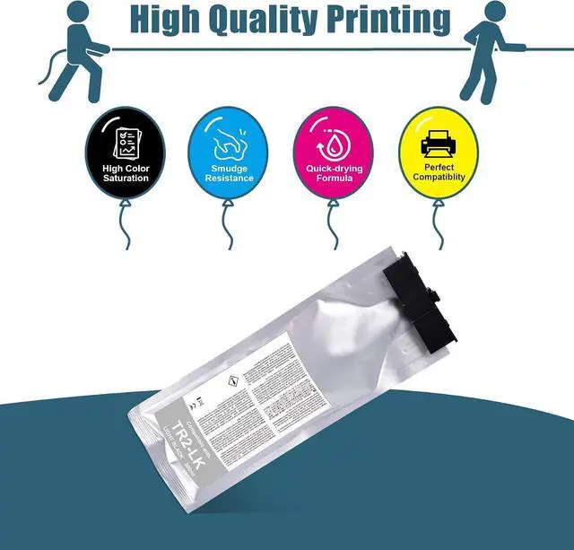 Alt view image 2 of 7 - Compatible TR2 Ink Cartridge Replacement for Roland Truevis TR2 Ink for TrueVIS SG-540 SG2-300 SG2-540 SG2-640 SG3-300 SG3-540 VG-540 VG-640 VG2-540 VG2-640 VG3-540 VG3-640 Printers (1-Light Black)