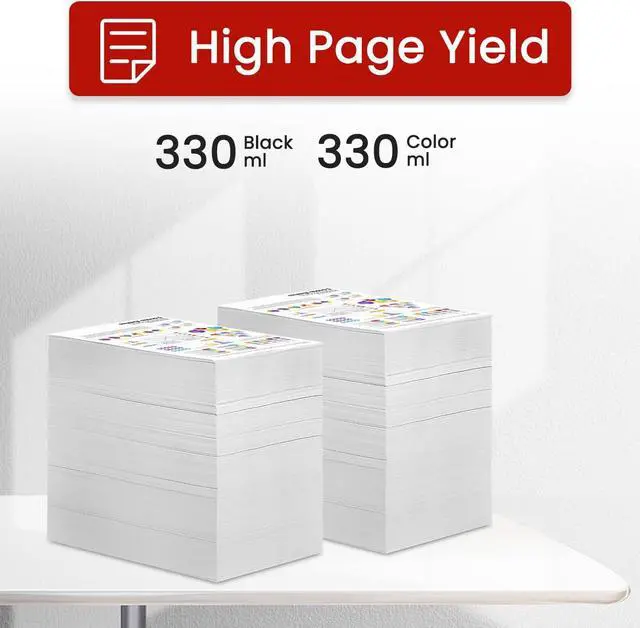 Alt view image 3 of 6 - PFI-306 Pigment Ink Tank 330ml with New Chip 12-Color High Capacity PFI-306