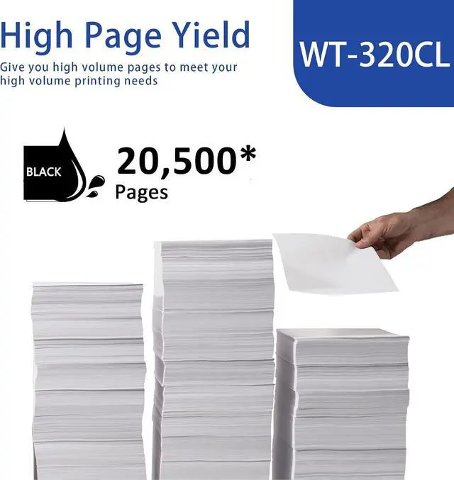Alt view image 3 of 7 - WT-320CL WT320CL Waste Toner Box MFC-l8900CDW, Black Replacement for Brother WT320CL Waste Toner Box for HL-L8250CDN HL-L8350CDW HL-L8350CDWT HL-L8350CDWT MFC-L8600CDW MFC-L9550CDW Printer (1 Pack)
