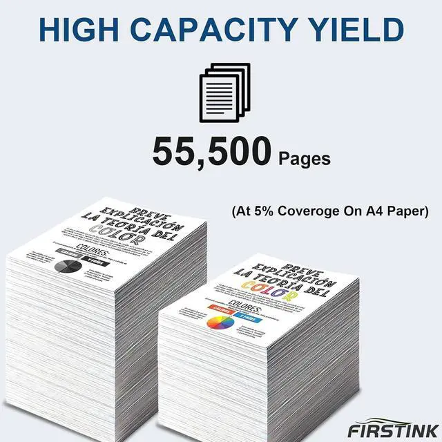 Alt view image 3 of 6 - 58D1U00 Black Toner Cartridge Compatible with Lexmark MS825dn