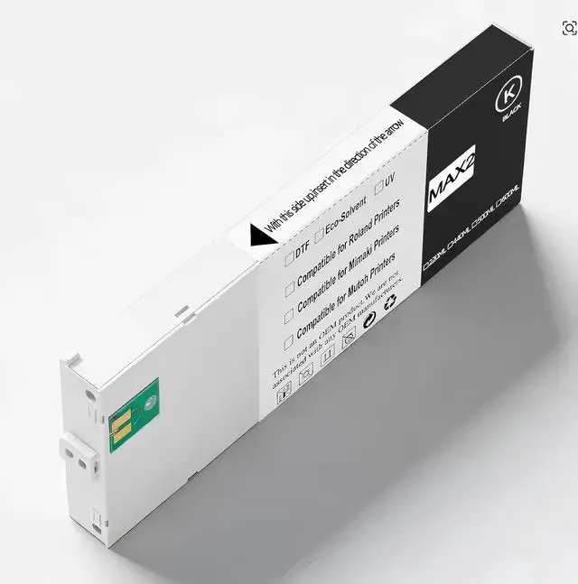 Alt view image 2 of 5 - ESL4 Ink 220ml Compatible Ink Cartridge Replacement for Roland MAX2 Printers 4-Pack for VersaStudio BN-20A VersaEXPRESS RF-640 VersaCAMM VS-300i VS-540i VS-640i SolJet Pro 4 XF-640 XR-640