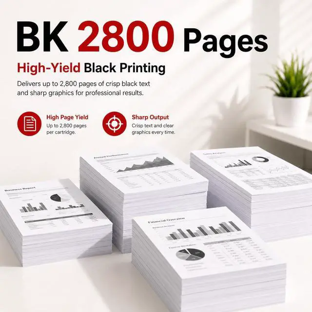 Alt view image 3 of 7 - 119 Black Toner Cartridges High Yield (2-Pack) 119 Toner Cartridges Replacement for Canon 119II 119 Toner Cartridge for imageCLASS mf6160dw MF5880 MF5840dn MF5900 Printer