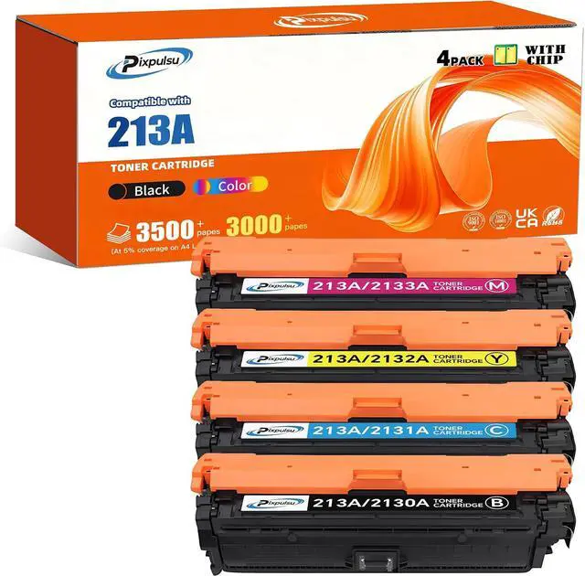 Main image of 213A Toner Cartridges 4 Pack