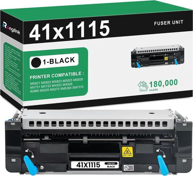 Main image of 41x1115 Fuser Kit Remanufactured 41x1115 Fuser Unit, 110V, 180,000 Pages