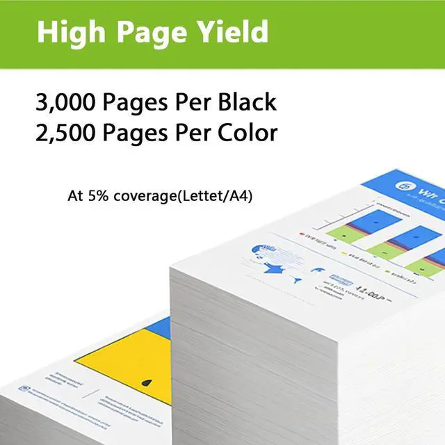 Alt view image 3 of 6 - 230A Toner Cartridge 4-Pack for HP Color Laser Pro MFP 4203dn 4203dw 4203cdn 4303dw 4303fdw 4303fdn Compatible Replacement W2300A W2301A W2303A W2302A (BK/C/M/Y)