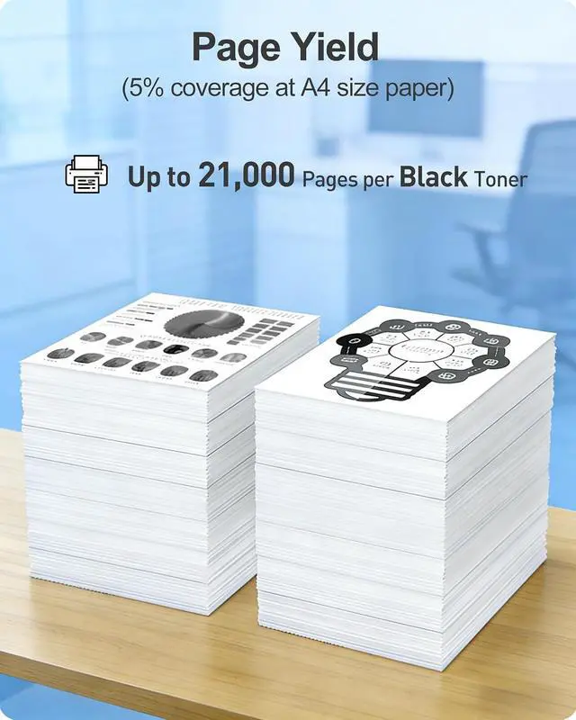 Alt view image 5 of 7 - MasaiMara 64035HA 64015HA High Capacity Compatible Toner Cartridge Replacement for Lexmark T640 T640dn T640n T640tn T642 T642dn T642n T644 T644n Printer (Black, 1-Pack)