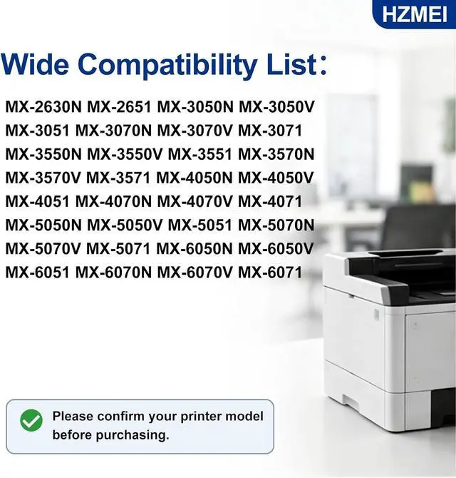 Alt view image 2 of 7 - MX61NT MX-61NT Toner Cartridge High Yield with Chip