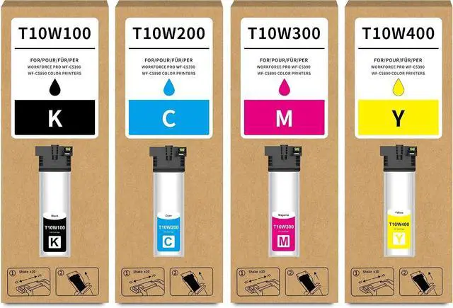 Main image of T10W Ink Cartridges Remanufactured for T10W100 T10W200 T10W300 T10W400