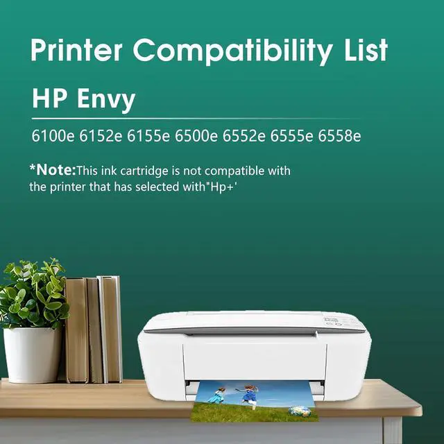 Alt view image 3 of 6 - 68XL 68e 68 Ink Cartridges Black Color Combo Pack Replacement for HP 68 Ink Cartridges, Compatible with HP Envy 6155e 6555e 6152e 6552e 6558e Printers (1 Black 1 Tri-Color)