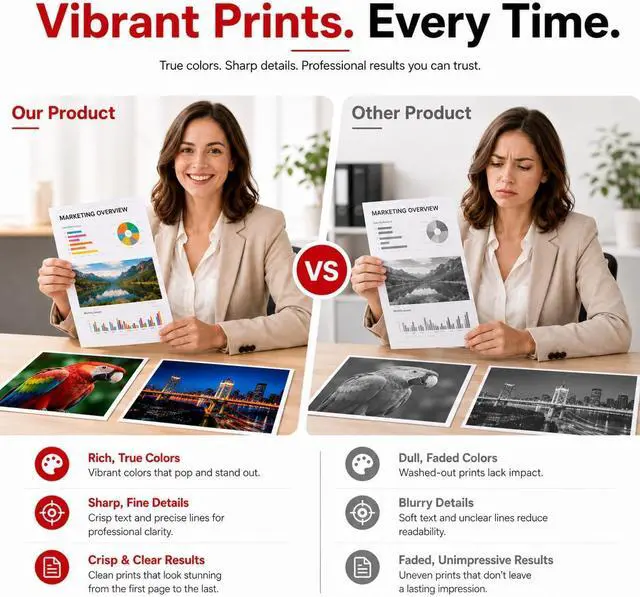 Alt view image 4 of 7 - 131H CRG-131H Toner Cartridge Set Compatible MF8280cw Toner Cartridge