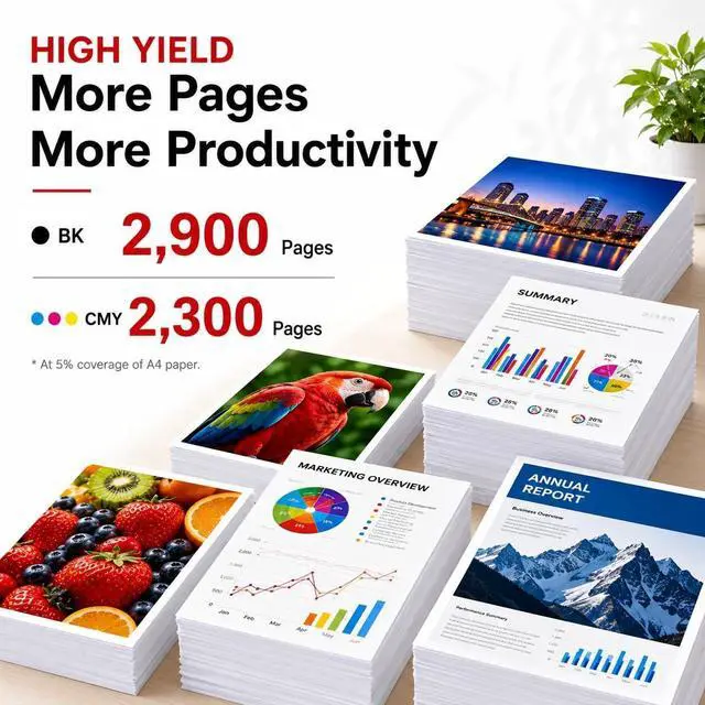 Alt view image 3 of 7 - 131H CRG-131H Toner Cartridge Set Compatible MF8280cw Toner Cartridge