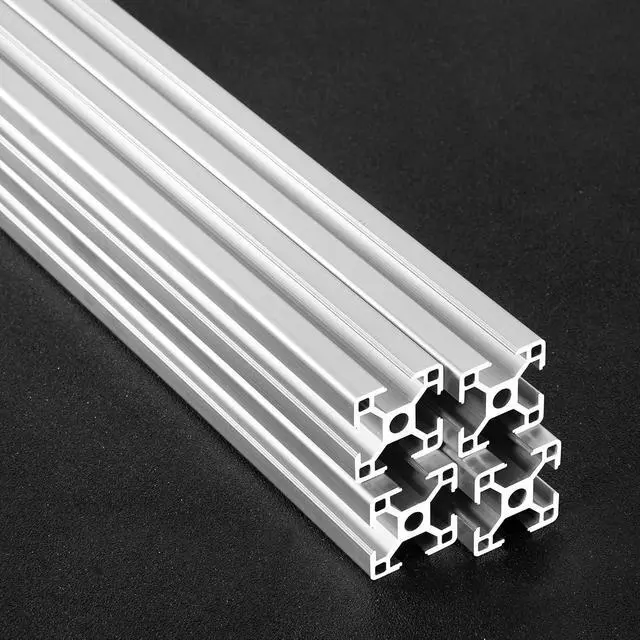 Alt view image 4 of 4 - 3030 T Slot Aluminum Extrusion for 3D Printer Parts and CNC DIY Silver 600mmX4