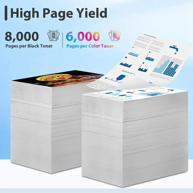 Alt view image 3 of 6 - Phaser 6180 Toner Cartridge for Phaser 6180N 6180DN 6180MFP-D/N Printer