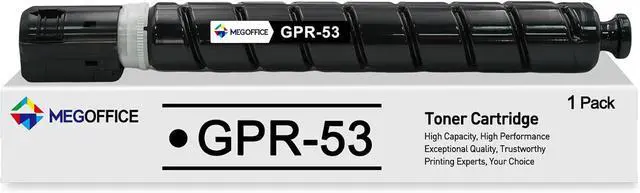 Main image of GPR53 Black Toner Cartridge Replacement for Canon GPR-53 1-Pack