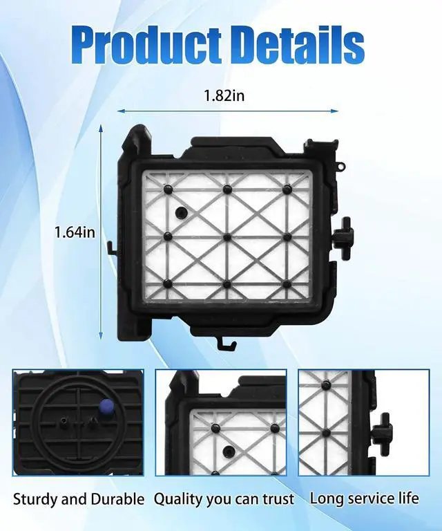 Alt view image 3 of 6 - 4 pcs DX5 DX7 Printhead Capping Station Cap Top