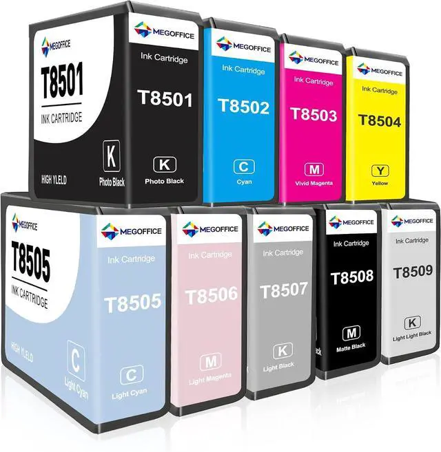 Main image of Remanufactured T850 Ink Cartridges 80ML Ink Set (9-Pack)