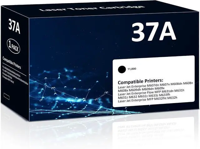 Main image of 37A Toner Cartridges Compatible for Laser Jet Enterprise M607dn M607n M608n