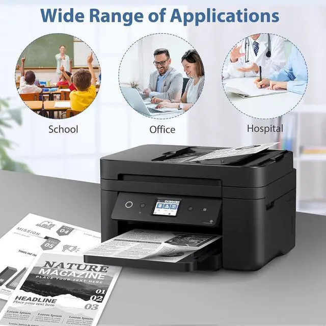 Alt view image 7 of 7 - 37A Toner Cartridges Compatible for Laser Jet Enterprise M607dn M607n M608n