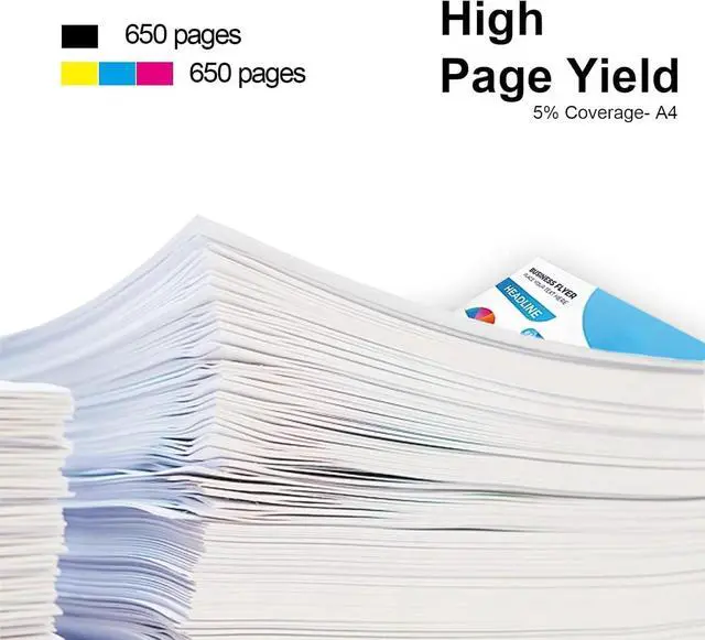 Alt view image 3 of 6 - 68XL 68 Ink Cartridges 2Black/1Color 3-Pack