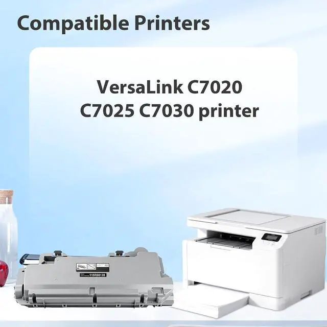 Alt view image 2 of 6 - 115R00128 Waste Toner Container R5 Replacement for Xerox VersaLink C7020 C7025 C7030 C7120 C7125 C7130 C7000 Printer, 115R00128 Waste Toner Cartridge/Bottle/Box